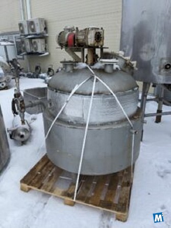 Варочный котёл МЗС (реактор), объем — 0,5 куб.м., рубашка, мешалка Москва - изображение 1