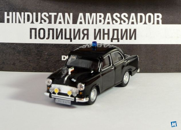 Полицейские машины мира №13 HINDUSTAN AMBASSADOR,полиция индии Липецк - изображение 1